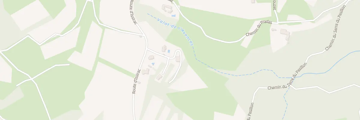 Plan du 5229 Pesillon à Issirac