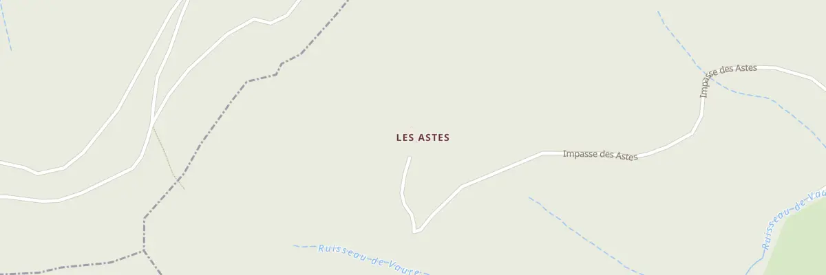 Plan du 1120 Imp des Astes à Saint-Étienne-de-Serre