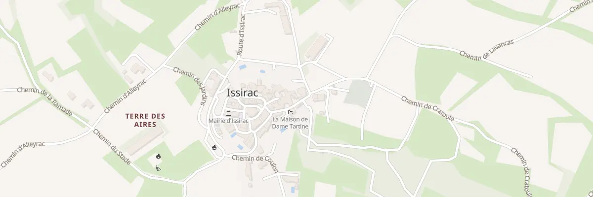 Plan du 5024 Le Village à Issirac