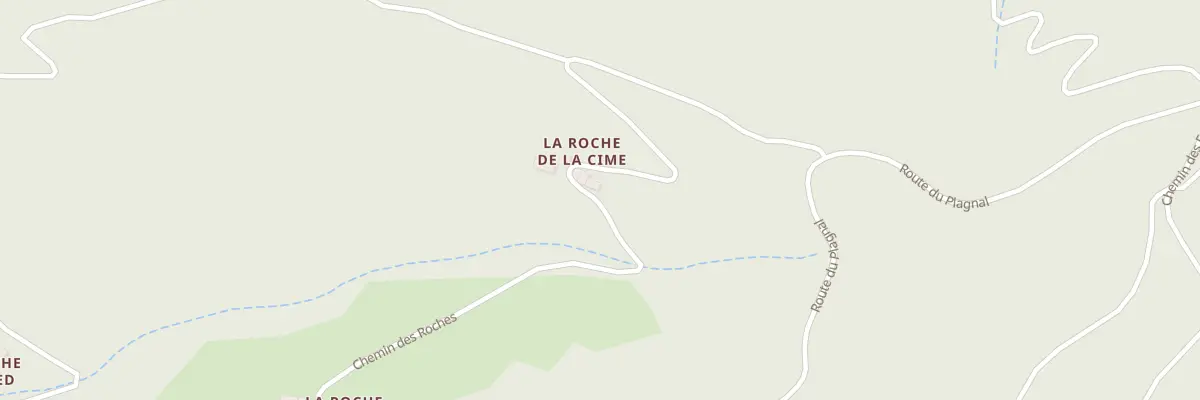 Plan du 5041 La Roche de la Cime à Saint-Pierre-sur-Doux