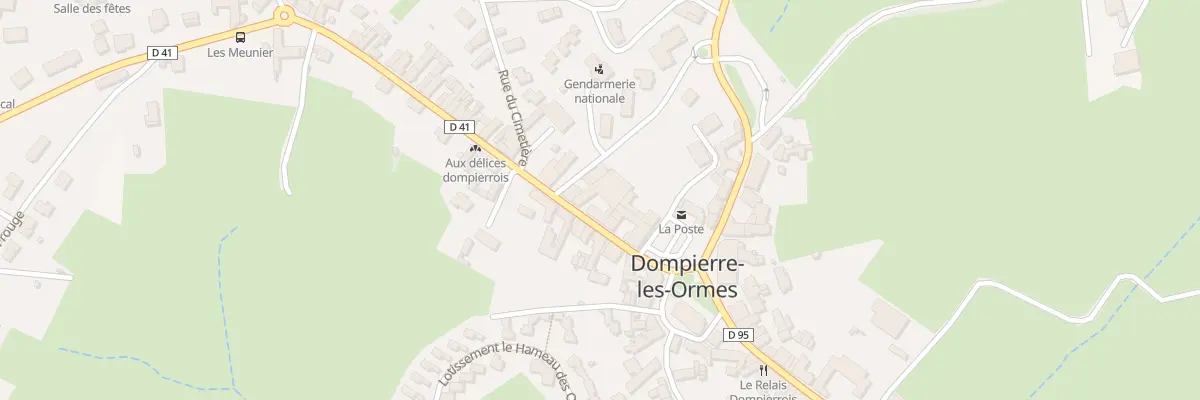 Plan du 5057 Le Bourg à Dompierre-les-Ormes