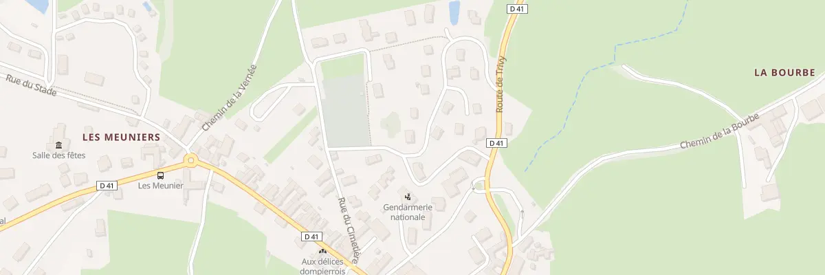 Plan du 8 Lot Le Champ des Fleurs à Dompierre-les-Ormes
