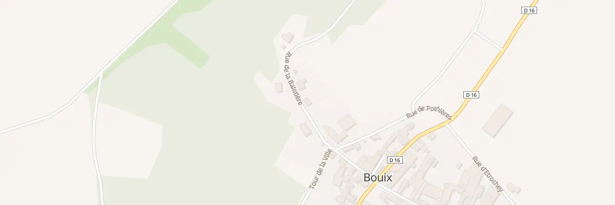 Plan du 10 Rue de la Balotière à Bouix