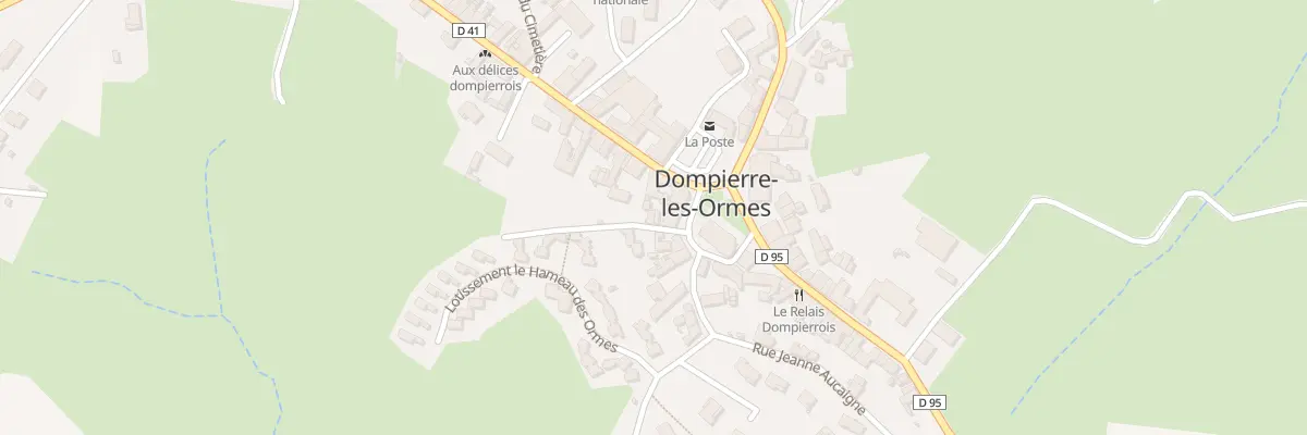Plan du 5063A Le Bourg à Dompierre-les-Ormes
