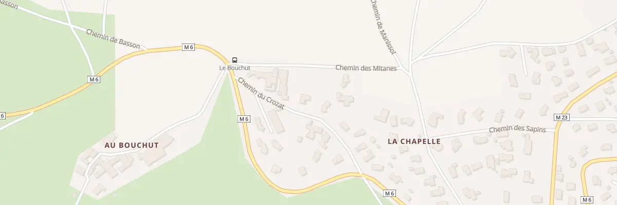 Plan du 16 Che du Crozat à Saint-Christo-en-Jarez