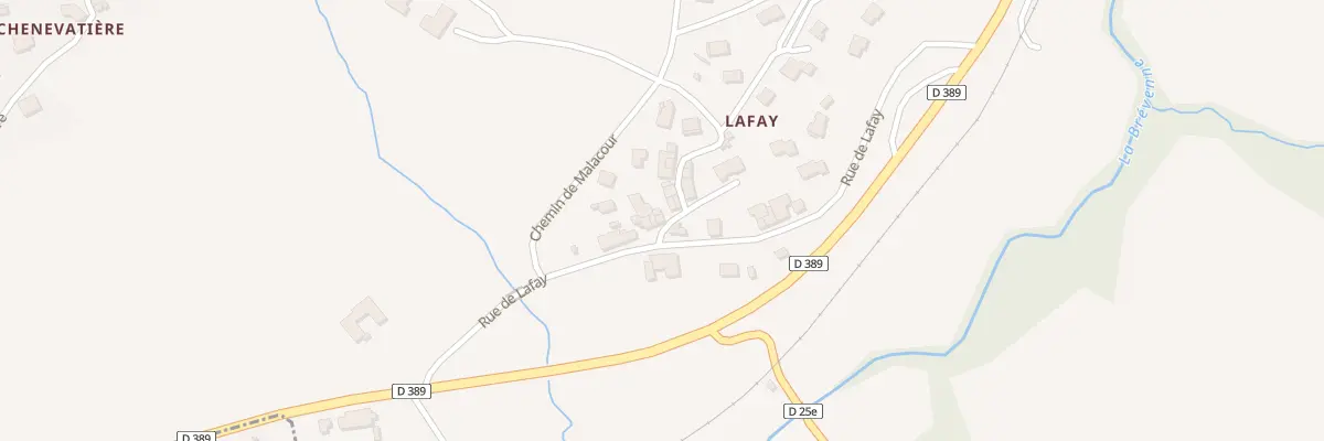 Plan du 5140 Lafay à Saint-Genis-l’Argentière