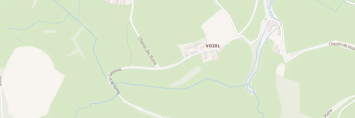 Plan du 5121 Vozel à Saint-Bonnet-des-Bruyères