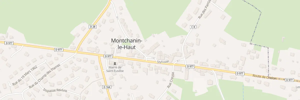 Plan du 41 Rte de Chalon à Saint-Eusèbe