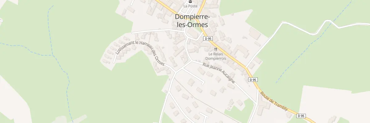 Plan du 5075 Le Bourg à Dompierre-les-Ormes