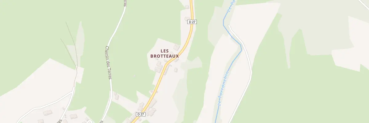 Plan du 868 Rte De Pontcharra à Saint-Forgeux
