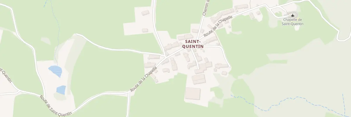 Plan du 5036 Saint Quentin au Rousset-Marizy