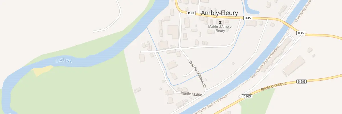 Plan du 6 Rue de l’Abreuvoir à Ambly-Fleury