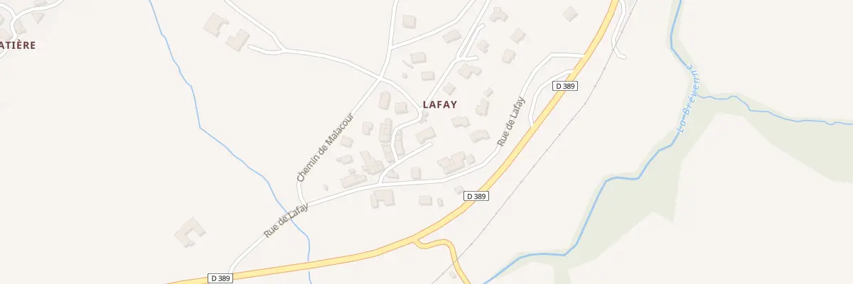 Plan du 40 Petite Rue de Lafay à Saint-Genis-l’Argentière