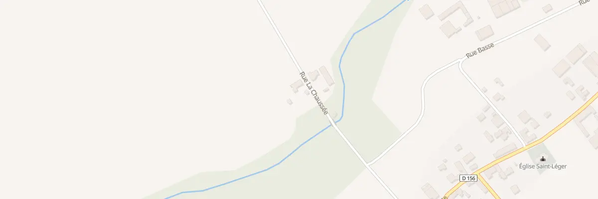 Plan du 2 Rue la Chaussée à Saint-Léger-sous-Margerie