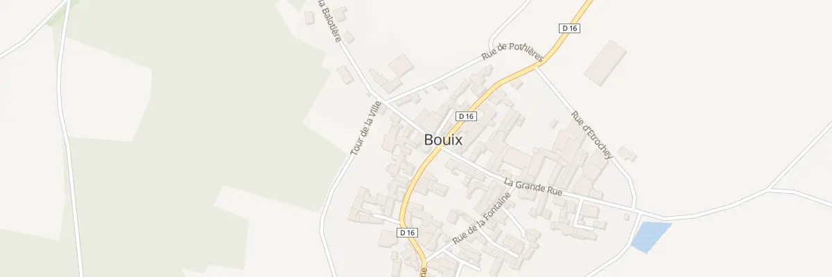 Plan du 9010 La Grande Rue à Bouix
