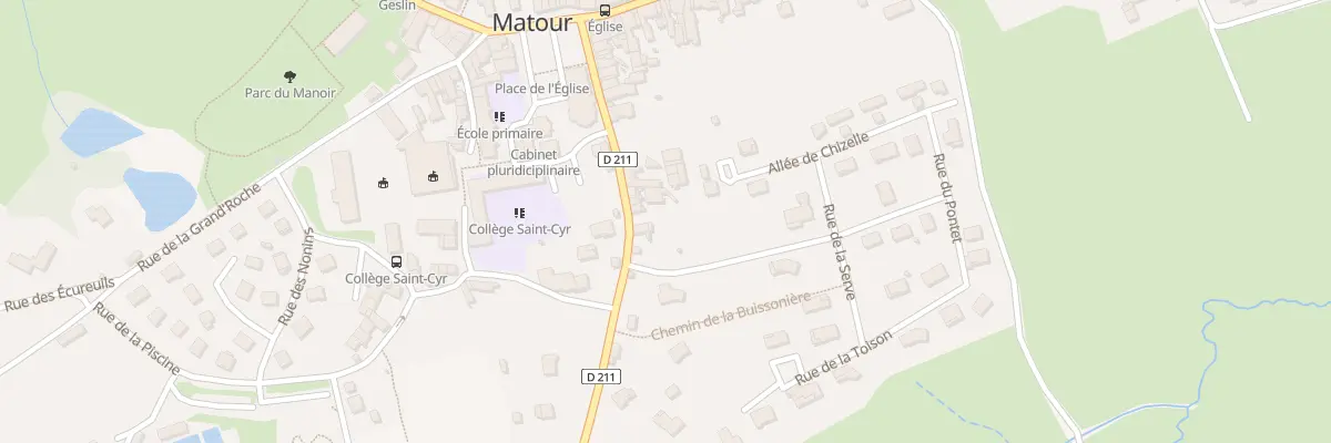 Plan du 27 Rue de Saint-Pierre à Matour