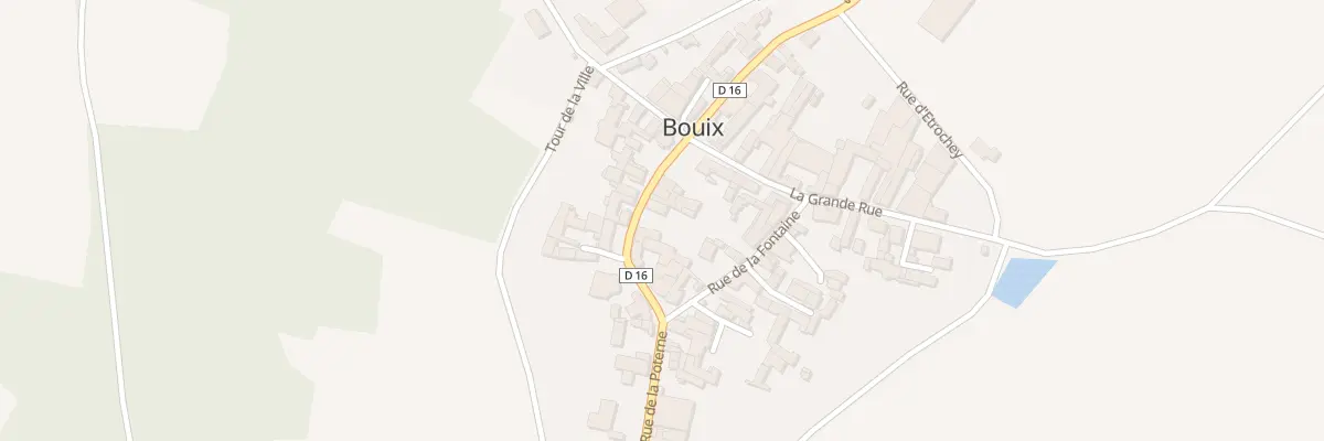 Plan du 9004 Rue de l’Eglise à Bouix