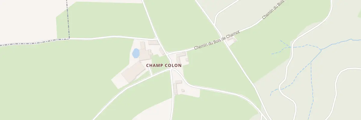 Plan du 5014 Champ Colon à Sivignon