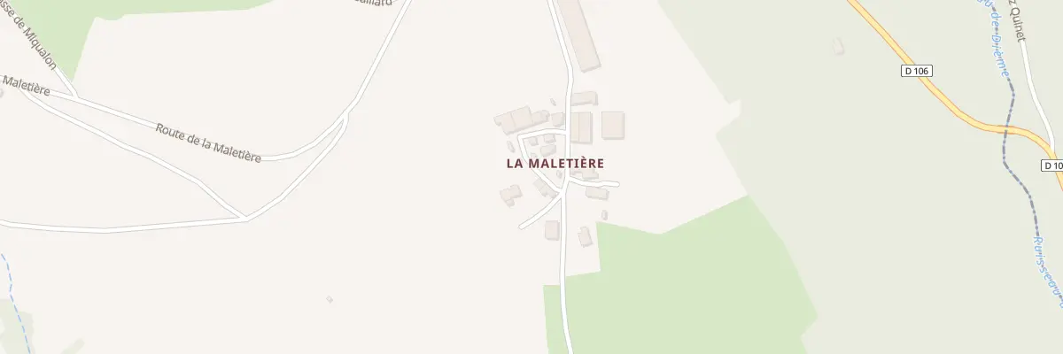 Plan du 5228B La Maletiere à Saint-Clément-sur-Valsonne