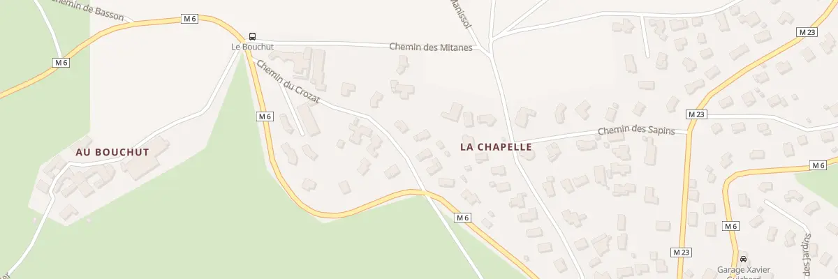 Plan du 8 Che du Crozat à Saint-Christo-en-Jarez