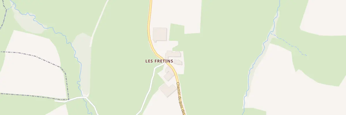 Plan du 5179 Les Fretins à Mont-Saint-Vincent