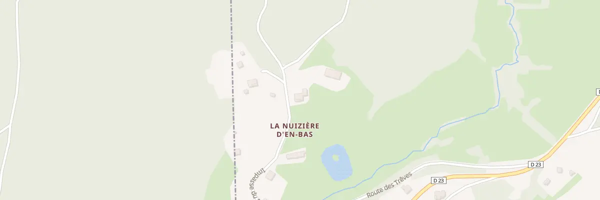 Plan du 300 Imp du Petit Pont à Chénelette