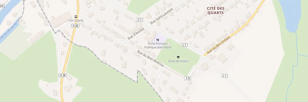 Plan du 15 Rue du Bois Bretoux à Saint-Laurent-d’Andenay