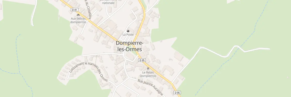 Plan du 27 Rte de Trambly à Dompierre-les-Ormes