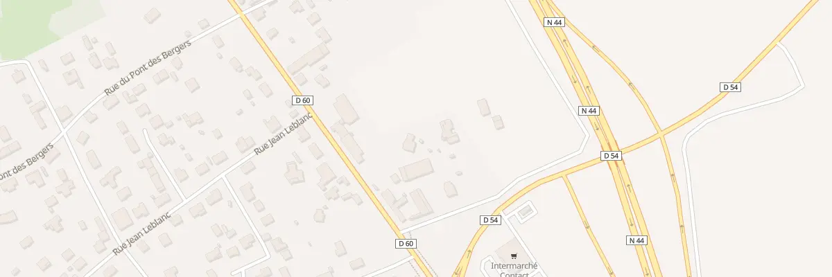 Plan du 42A Rte des Crayères à Pogny