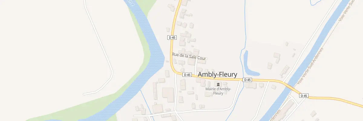 Plan du 2 Rue de la Salle Cour à Ambly-Fleury