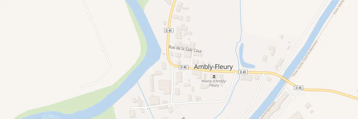 Plan du 10 Rue des Ponts à Ambly-Fleury