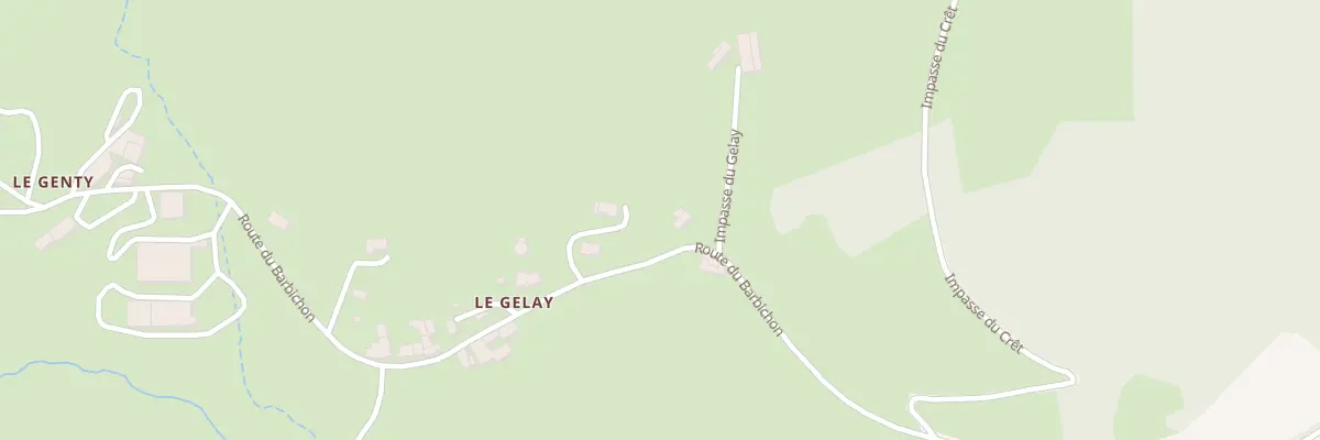 Plan du 5127 Le Haut du Gelay à Chambost-Allières