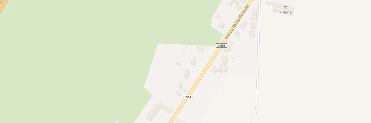 Plan du 13 Rue du Relais de Poste à Saulces-Monclin