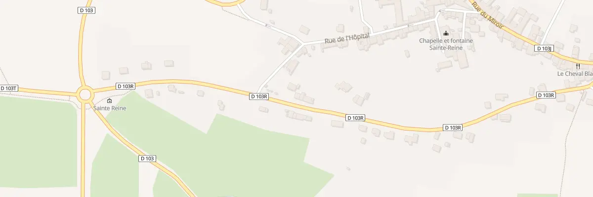 Plan du 24 Rue de la Braux à Alise-Sainte-Reine