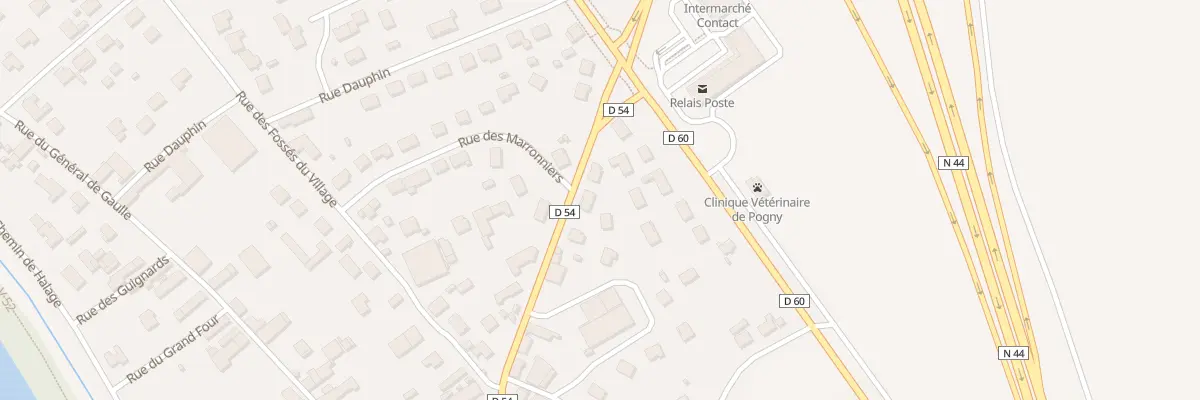 Plan du 27 Rue de Chalons à Pogny