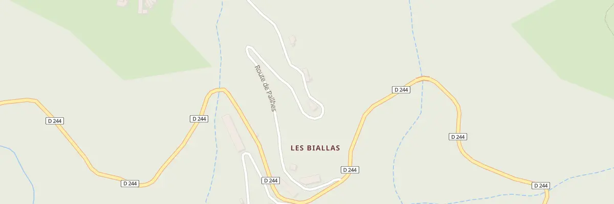 Plan du 5156 Les Biallas à Issamoulenc
