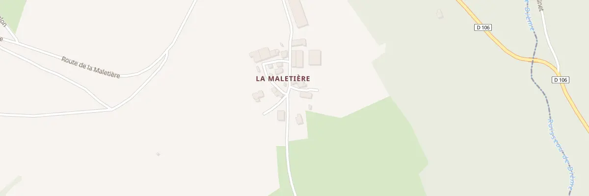 Plan du 5260 La Maletiere à Saint-Clément-sur-Valsonne