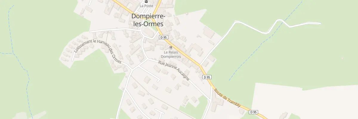 Plan du 136 Rte de Trambly à Dompierre-les-Ormes