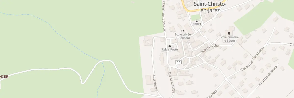 Plan du 5273 Lassabliere à Saint-Christo-en-Jarez