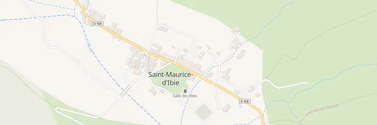 Plan du 340 Rue des Puits-Fontaines à Saint-Maurice-d’Ibie