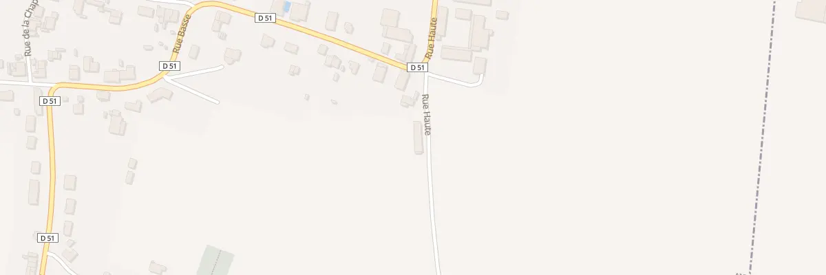 Plan du 3 Rue Haute à Lucquy