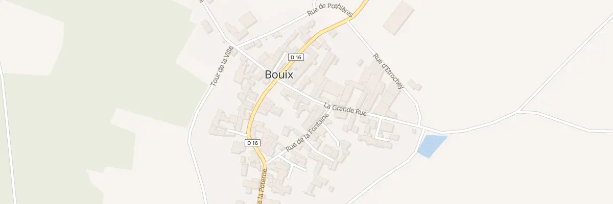 Plan du 4 La Grande Rue à Bouix