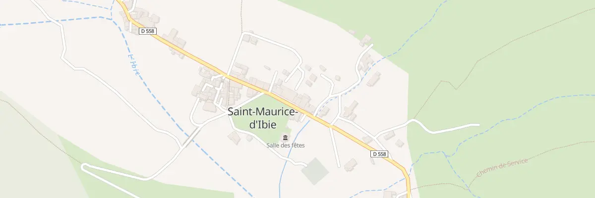 Plan du 320 Rue des Puits-Fontaines à Saint-Maurice-d’Ibie