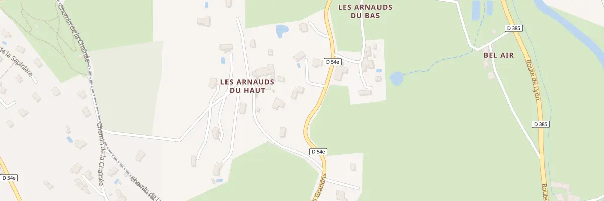 Plan du 840 Rte de Grandris à Lamure-sur-Azergues