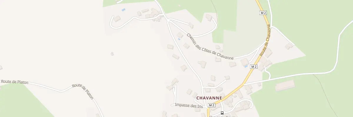 Plan du 1B Che des Côtes de Chavanne à Saint-Chamond