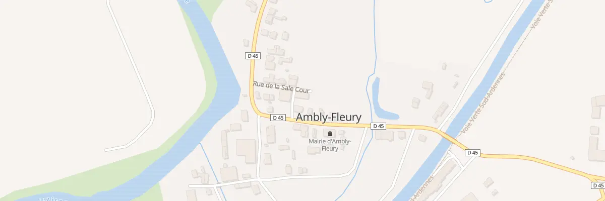 Plan du 4 Rue de la Salle Cour à Ambly-Fleury