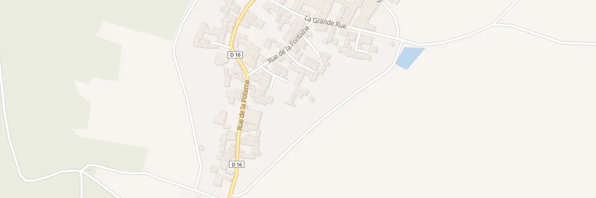 Plan du 9005 Rue de la Fontaine à Bouix