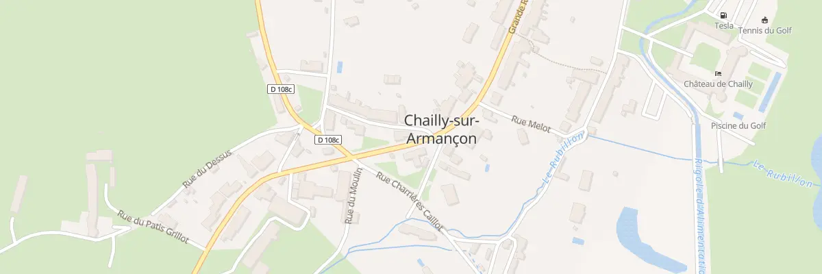 Plan du 54 Rue Grande Rue à Chailly-sur-Armançon