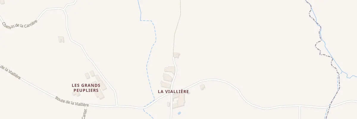Plan du 5053 La Terre Plate et Rosson à Coise