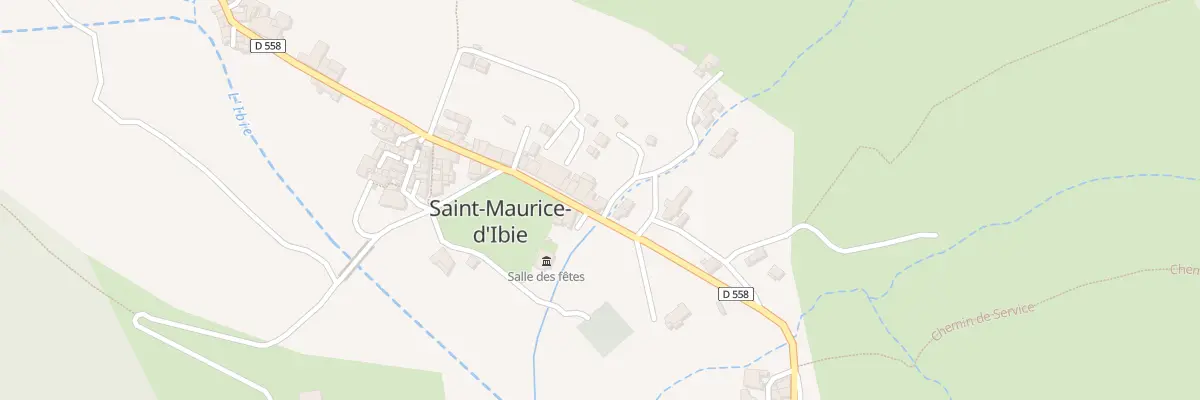 Plan du 5007 Saint Maurice à Saint-Maurice-d’Ibie